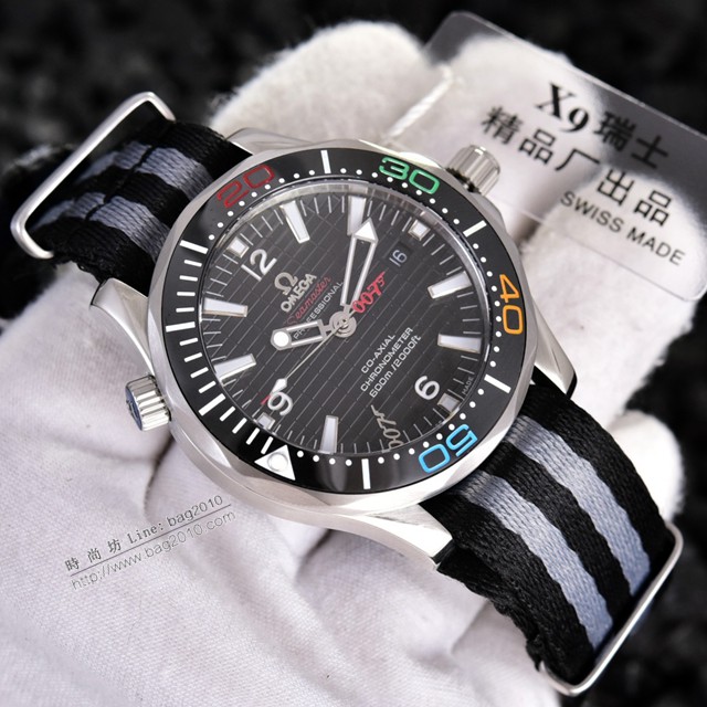 歐米茄男士手錶 OMEGA海馬300米潛水表 歐米茄經典款男士腕表  gjs1870